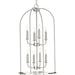 Progress Lighting Leyden Collection 8 Light 60W Medium Base Hall And Foyer Fixture (P500303-009)