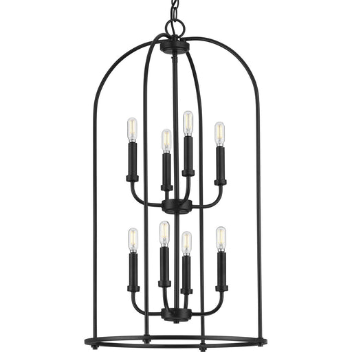 Progress Lighting Leyden Collection 8 Light 60W Medium Base Hall And Foyer Fixture (P500303-031)