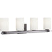 Progress Lighting Lisbon Collection Four-Light Bath And Vanity (P300200-031)
