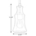 Progress Lighting Litchfield Collection Mini-Pendant (P500113-015)