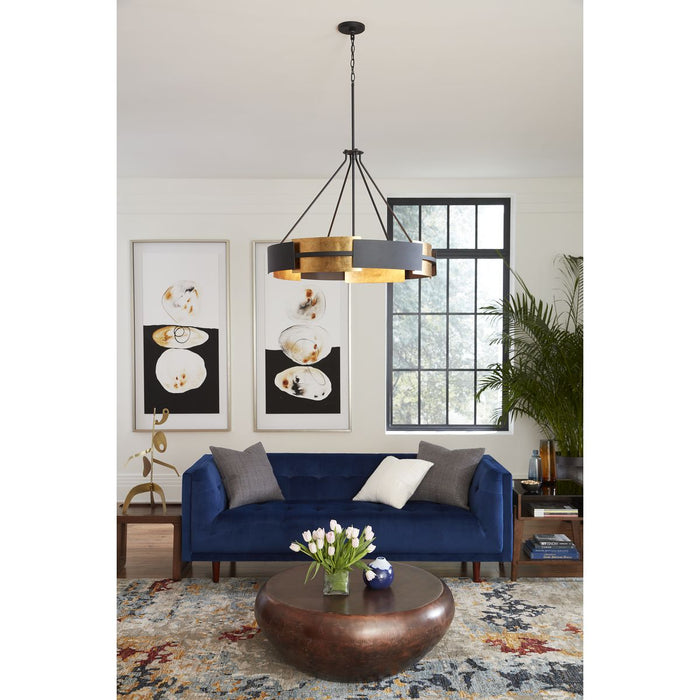 Progress Lighting Lowery Collection 6 Light 60W Medium Base Pendant (P500331-031)