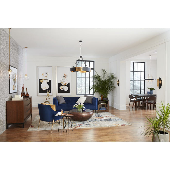 Progress Lighting Lowery Collection 6 Light 60W Medium Base Pendant (P500331-031)