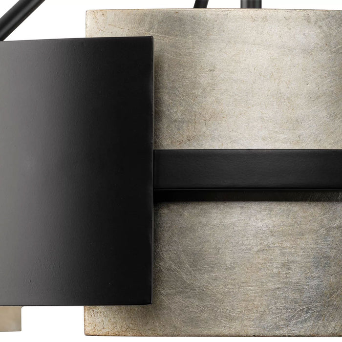 Progress Lighting Lowery Collection 60W Five-Light Pendant Matte Black (P500330-31M)