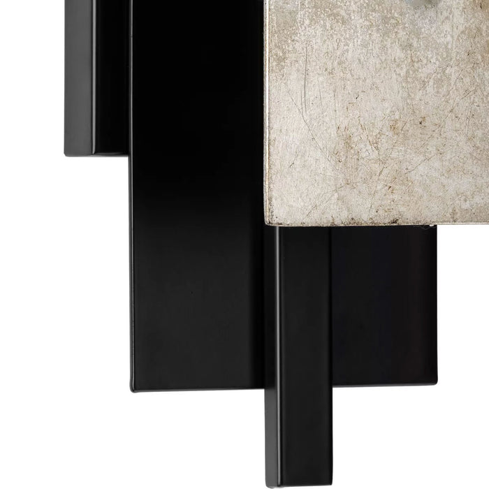 Progress Lighting Lowery Collection 60W One-Light Wall Sconce Matte Black (P710100-31M)