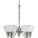 Progress Lighting Madison Collection Five-Light Chandelier (P4281-09)