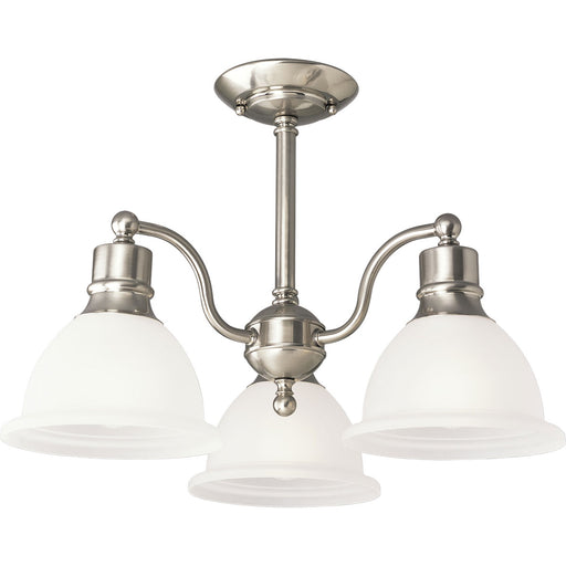 Progress Lighting Madison Collection Three-Light 20-3/4 Inch Close-To-Ceiling (P3663-09)