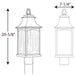 Progress Lighting Maison Collection Two-Light Post Lantern (P6432-108)