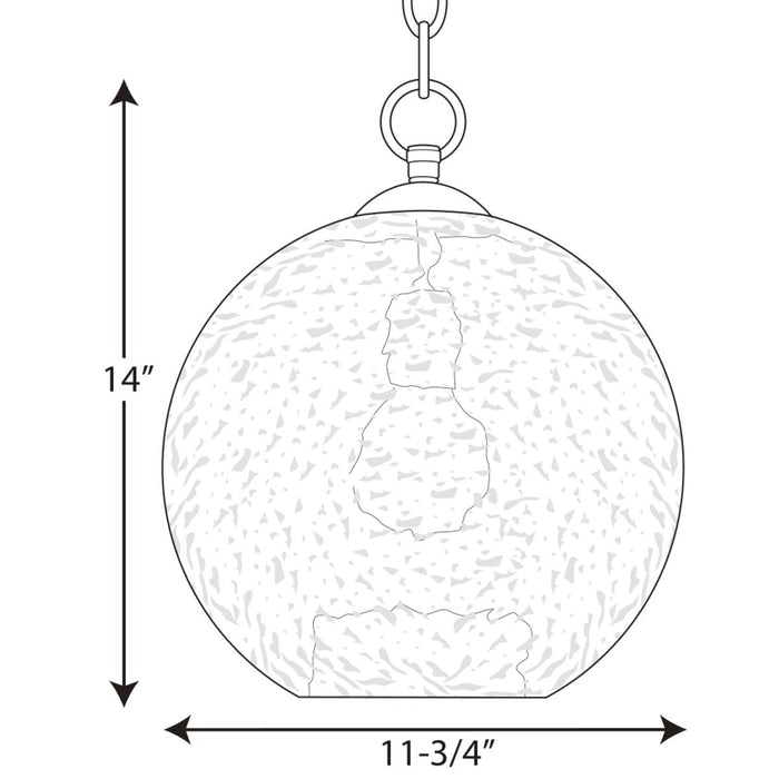Progress Lighting Malbec Collection One-Light Pendant (P500063-143)