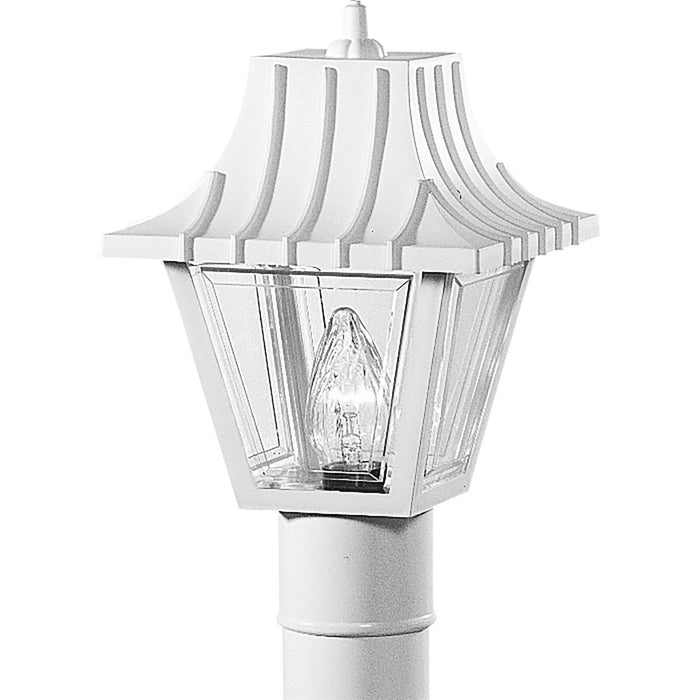 Progress Lighting Mansard Collection One-Light Post Lantern (P5414-30)