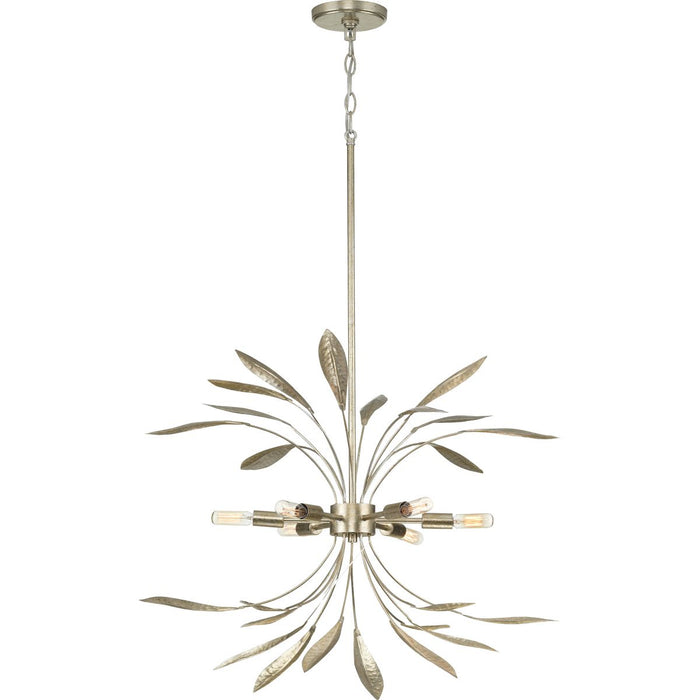 Progress Lighting Mariposa Collection 6 Light 60W Candelabra Base Pendant (P500415-176)