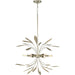 Progress Lighting Mariposa Collection 6 Light 60W Candelabra Base Pendant (P500415-176)