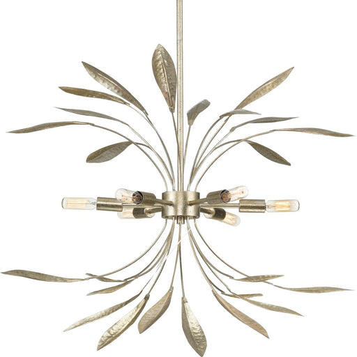 Progress Lighting Mariposa Collection 6 Light 60W Candelabra Base Pendant (P500415-176)