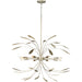 Progress Lighting Mariposa Collection 8 Light 60W Candelabra Base Pendant (P500416-176)