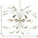 Progress Lighting Mariposa Collection 8 Light 60W Candelabra Base Pendant (P500416-176)