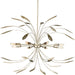 Progress Lighting Mariposa Collection 8 Light 60W Candelabra Base Pendant (P500416-176)