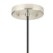 Progress Lighting Markor Collection 100W One-Light Drum Pendant Black Parchment (P500386-193)