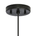 Progress Lighting Markor Collection 100W One-Light Drum Pendant Black Parchment (P500386-193)