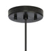 Progress Lighting Markor Collection 60W Three-Light Drum Pendant Black Parchment (P500387-193)