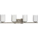 Progress Lighting Mast Collection Four-Light Bath And Vanity (P300218-009)