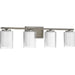 Progress Lighting Mast Collection Four-Light Bath And Vanity (P300218-009)