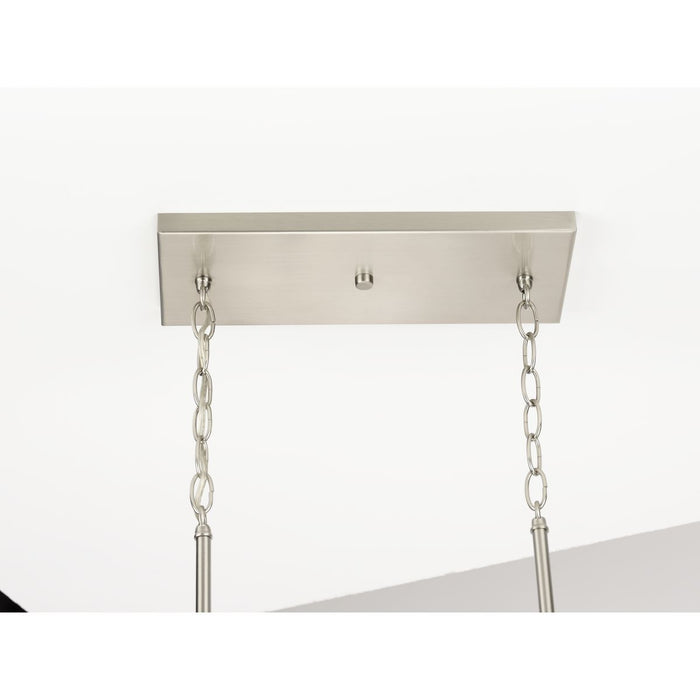 Progress Lighting Mast Collection Four-Light Linear Chandelier (P400190-009)