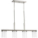 Progress Lighting Mast Collection Four-Light Linear Chandelier (P400190-009)