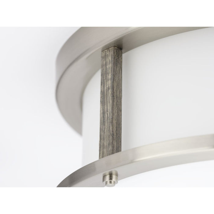 Progress Lighting Mast Collection Two-Light 13 Inch Flush Mount (P350144-009)