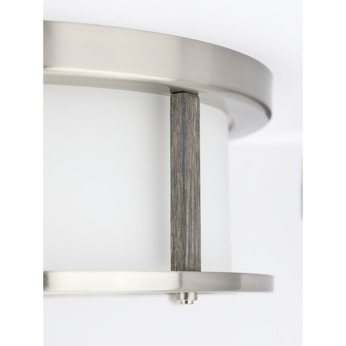 Progress Lighting Mast Collection Two-Light 13 Inch Flush Mount (P350144-009)