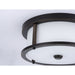 Progress Lighting Mast Collection Two-Light 13 Inch Flush Mount (P350144-020)