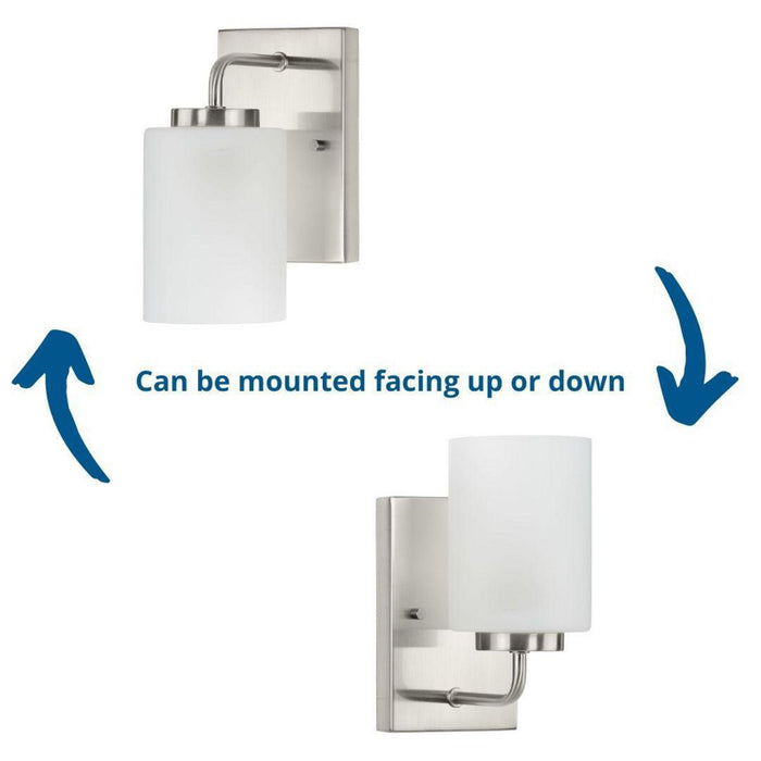 Progress Lighting Merry Collection 1 Light 100W Medium Base Bath And Vanity Fixture (P300327-009)