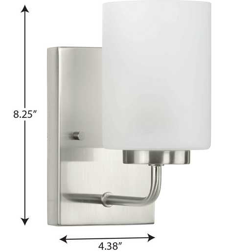 Progress Lighting Merry Collection 1 Light 100W Medium Base Bath And Vanity Fixture (P300327-009)