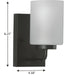 Progress Lighting Merry Collection 1 Light 100W Medium Base Bath And Vanity Fixture (P300327-031)