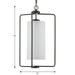 Progress Lighting Merry Collection 1 Light 100W Medium Base Hall And Foyer Fixture (P500333-031)