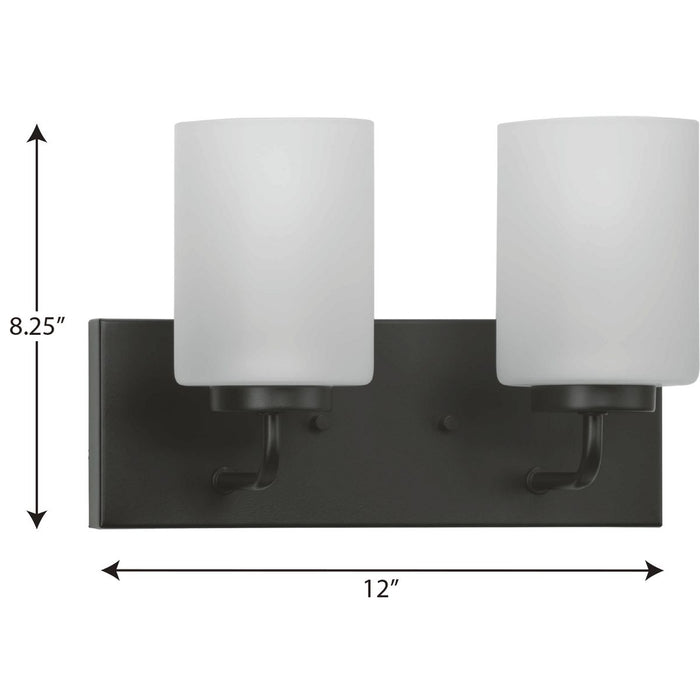 Progress Lighting Merry Collection 2 Light 100W Medium Base Bath And Vanity Fixture (P300328-031)