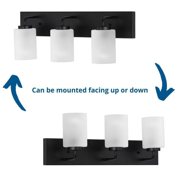 Progress Lighting Merry Collection 3 Light 100W Medium Base Bath And Vanity Fixture (P300329-031)