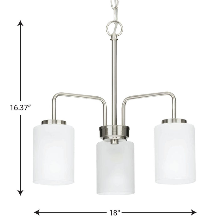 Progress Lighting Merry Collection 3 Light 100W Medium Base Chandelier (P400274-009)