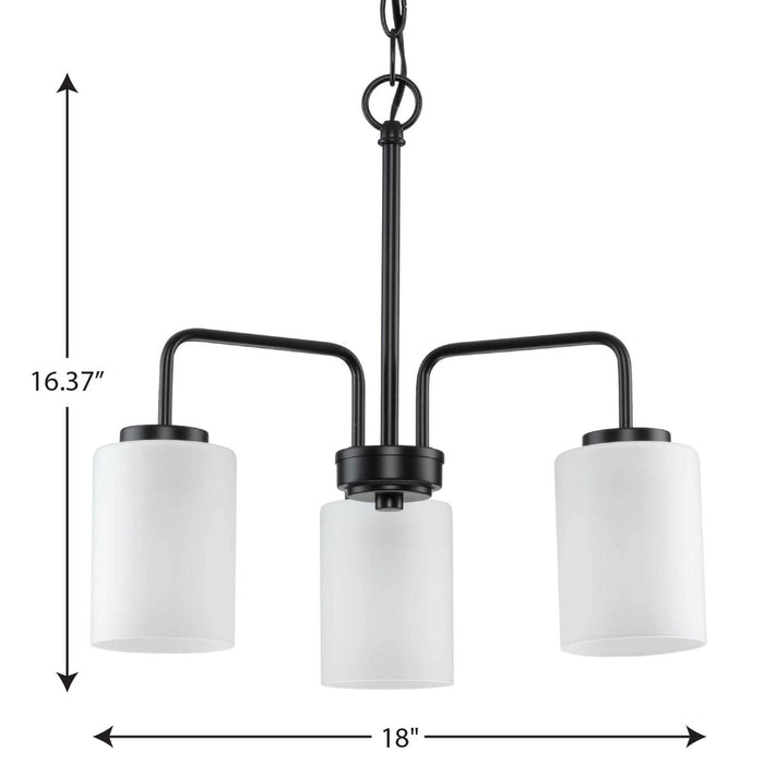 Progress Lighting Merry Collection 3 Light 100W Medium Base Chandelier (P400274-031)