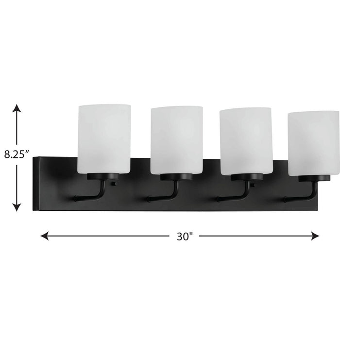 Progress Lighting Merry Collection 4 Light 100W Medium Base Bath And Vanity Fixture (P300330-031)