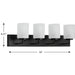 Progress Lighting Merry Collection 4 Light 100W Medium Base Bath And Vanity Fixture (P300330-031)