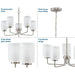Progress Lighting Merry Collection 5 Light 100W Medium Base Chandelier (P400275-009)