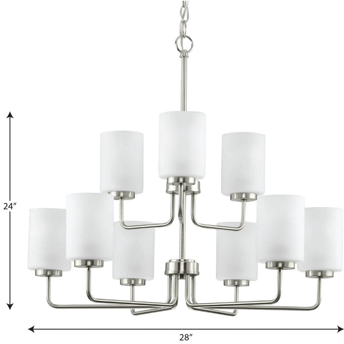 Progress Lighting Merry Collection 9 Light 100W Medium Base Chandelier (P400276-009)
