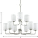 Progress Lighting Merry Collection 9 Light 100W Medium Base Chandelier (P400276-009)