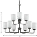Progress Lighting Merry Collection 9 Light 100W Medium Base Chandelier (P400276-031)