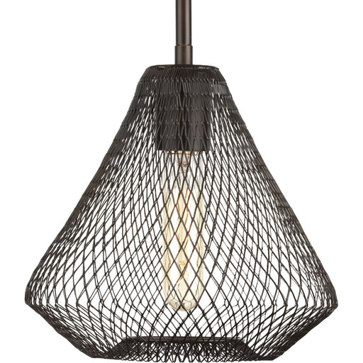 Progress Lighting Mesh Collection One-Light Mini-Pendant (P5338-20)
