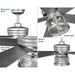 Progress Lighting Midvale Collection 56 Inch 5-Blade Ceiling Fan (P250011-141-WB)