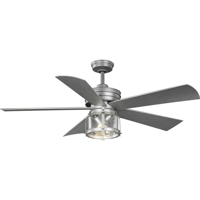 Progress Lighting Midvale Collection 56 Inch 5-Blade Ceiling Fan (P250011-141-WB)