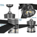 Progress Lighting Midvale Collection 56 Inch 5-Blade Ceiling Fan (P250011-171-WB)