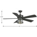 Progress Lighting Midvale Collection 56 Inch 5-Blade Ceiling Fan (P250011-171-WB)