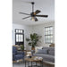 Progress Lighting Midvale Collection 56 Inch 5-Blade Ceiling Fan (P250011-171-WB)