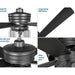 Progress Lighting Midvale Collection 56 Inch 5-Blade Ceiling Fan (P250011-171-WB)